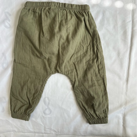 Old Navy Olive Green Kids Matching Pant Set Size 12-18 Months - Picture 15 of 16
